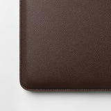 Laptop Sleeve 14 Inch Precisely Compatible With Macbook Pro M4 M3 M2 M1 Pro/Max 2024, Faux Leather Cover Case 14 In, Coffee