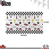 1 Pcs Racing Car Theme Party Plastic Table Cover Boys Birthday Party Decorations Supplies