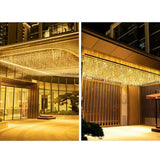 Led Window Curtain String Lights, Gyding Christmas Lcicle Lights 4M/13Ft 96 Led Starry Fairy String Lights Plug In 8 Mod
