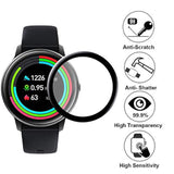 3D Screen Protector Compatible With Agptek Lw11 Smartwatch, Round 1.28Inch, 3-Pack