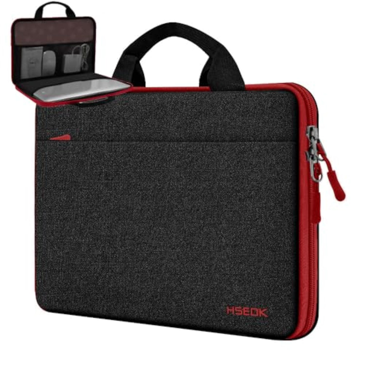 Laptop Sleeve 13-14 Inch Case Briefcase Compatible With Pro 14 Inch M4/M3/M2/M1 All Model Of 13.3 Inch Mac Air/Pro, Xps 13 14, Most Popular 13"-14" Notebooks,B01K03