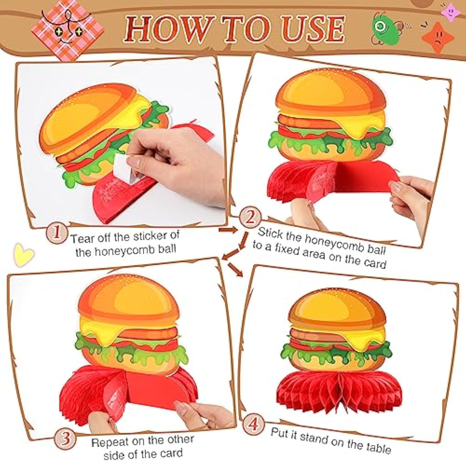 BBQ Party Centerpieces – 11pcs Baby-Q, Picnic & Summer Birthday Table Decorations Set