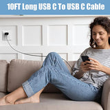 25W Samsung Fast Charger with 10FT Cable for Galaxy S24/S23/S22/Note 20