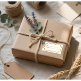 Name Tag Gold Foil Holiday Present Stickers To And From Labels For Christmas Party Wedding Birthday Valentines'S Day Present Supplies,3X2 Inches,80 Pcs Per Pack