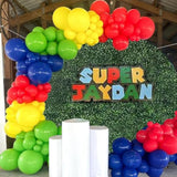 Rainbow Balloon Arch Kit: 105 Red, Yellow, Blue, Green Party Balloons