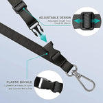 Phone Lanyard 2X Crossbody Cell Phone Strap With 2 Phone Patch Universal Iphone Lanyard Adjustable Shoulder Neck Strap For Women Men Travel Shopping Walking