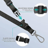 2X Crossbody Phone Lanyard with Patches Adjustable for Travel & Everyday Use