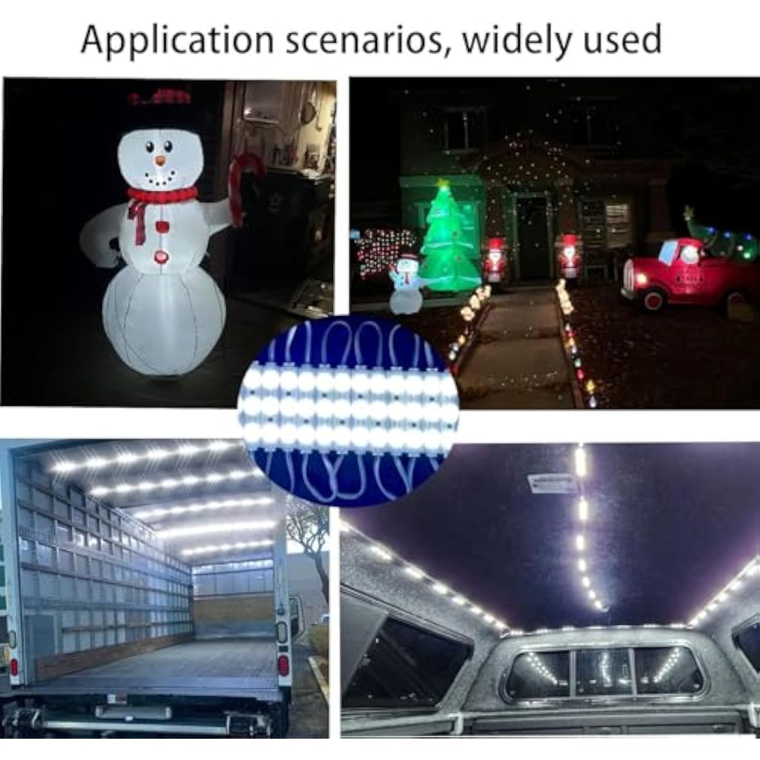 Led Module, Inflatable Toy Replacement Lights, White 20 Pack, 9.8Ft, 2835 Smd, Led Ip65 Waterproof Christmas Inflatable