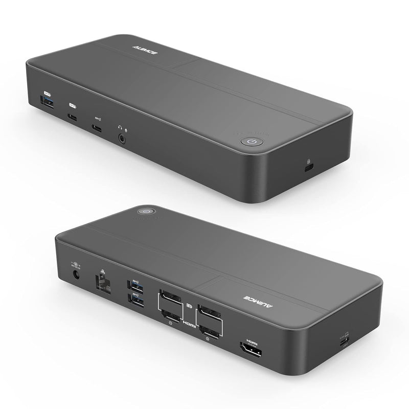 Usb C Docking Station Triple Monitors, Displaylink Dock For M1 M2 Mac And Wind