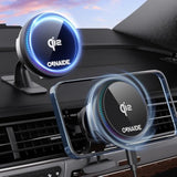 For Magsafe Car Mount Charger, Car Charger Qi2,15W Wireless Car Charger, Rapid Cooling Drop, Compatible With Magsafe Charger Car, Air Vent Dashboard Phone Holder Mount For Iphone 16 15 14 13 12 Series