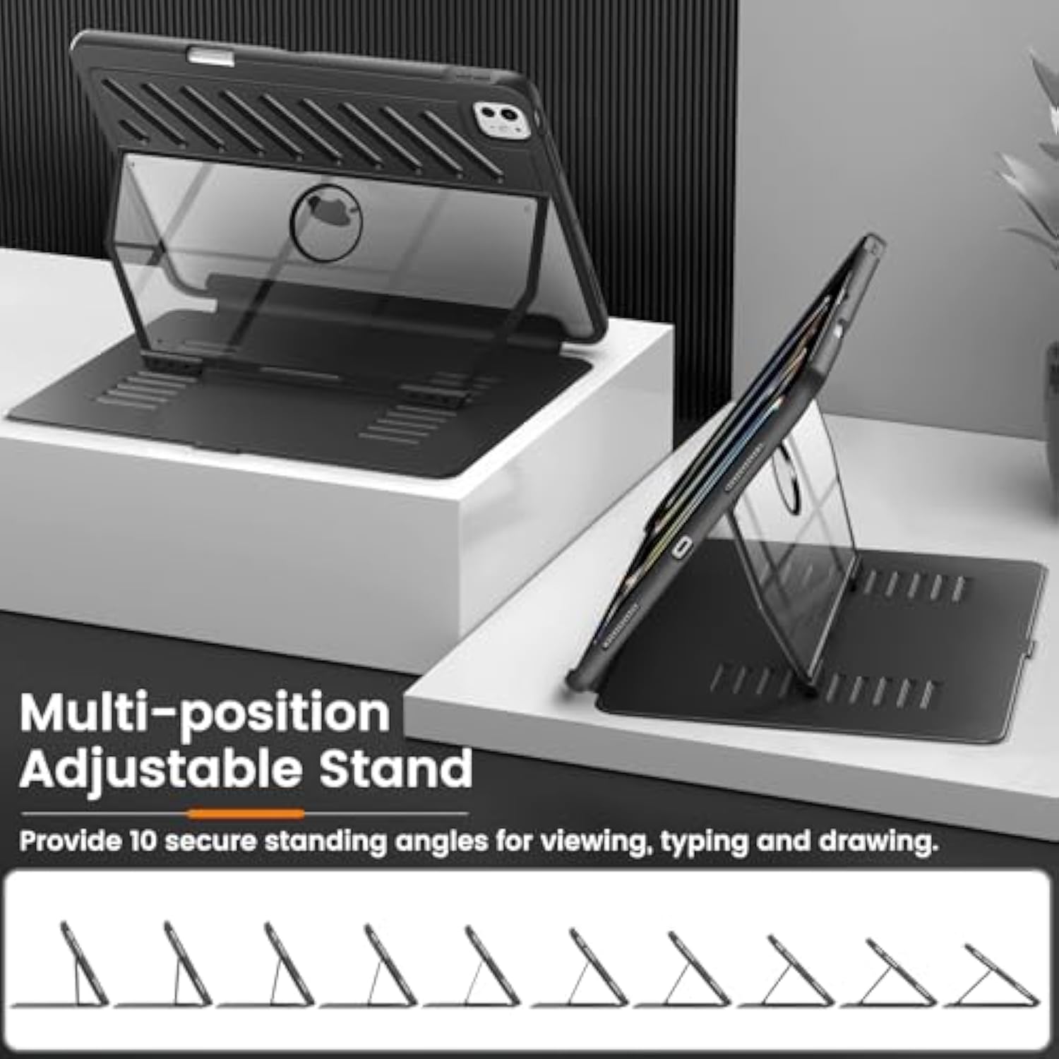 MoKo for iPad 10th Generation Case with Pencil Holder iPad 10.9 Inch Case 2022