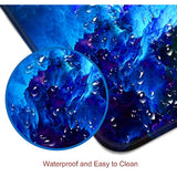 Gaming Mouse Pad, Large Nonslip Rubber Base Mousepad, Keyboard Mouse Mat, Desk Pad With Stitched Edges, 31.5X11.8Inch, Dazzling Galaxy