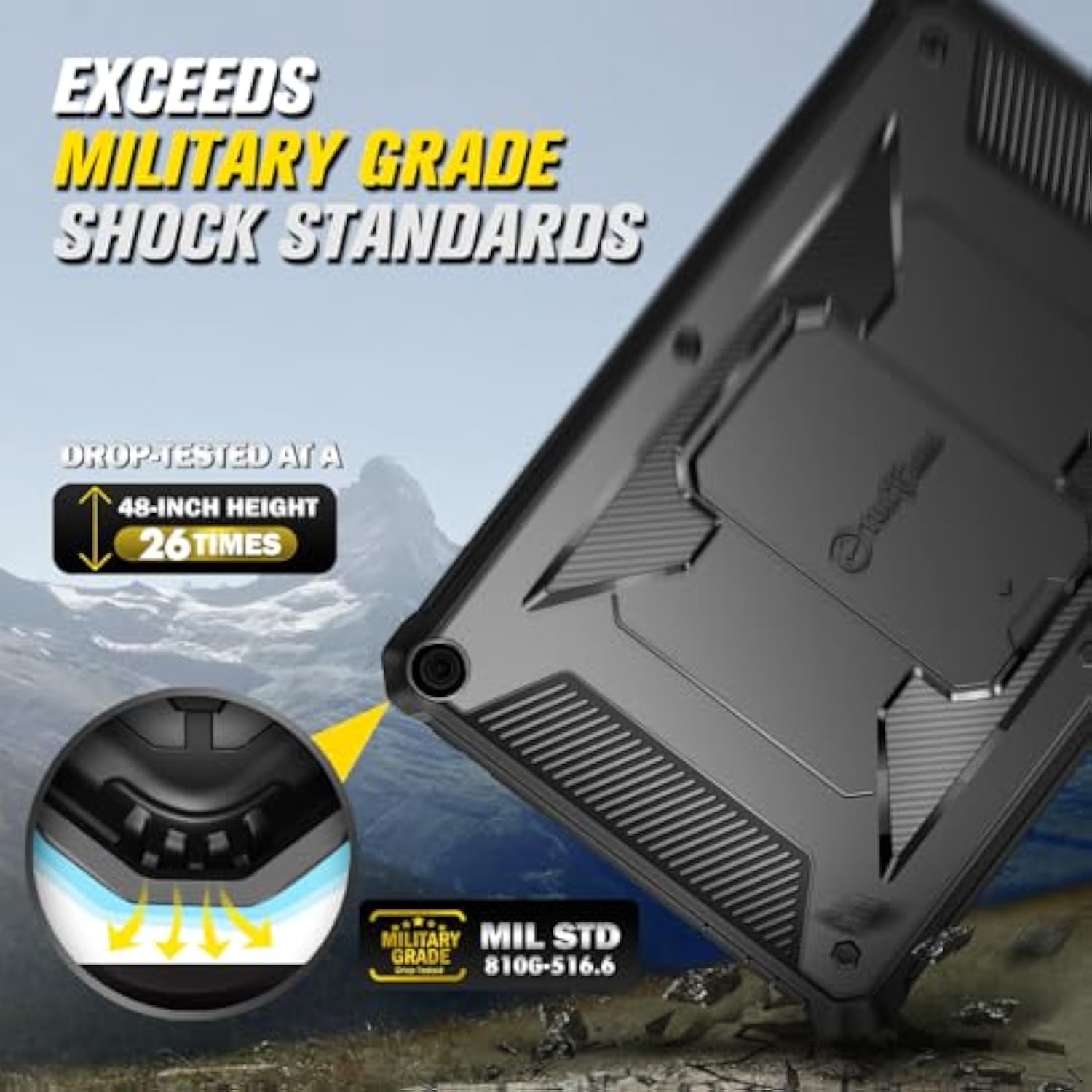 Fintie Shockproof Case for All-New Fire HD 10 Tablet (13th Generation 10.1", 2