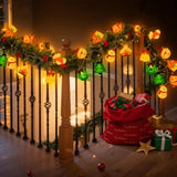Christmas String Lights Decorations, 9.8Ft 20 Led Christmas Fairy Lights, Battery Operated (Not Included) With Timer Fun