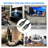 DisplayPort Cable 9.84ft 8K DisplayPort Cable Version 1.4 Support 8K 60 Hz, 4K 120 Hz DP to DP Cable for PC Laptop TV