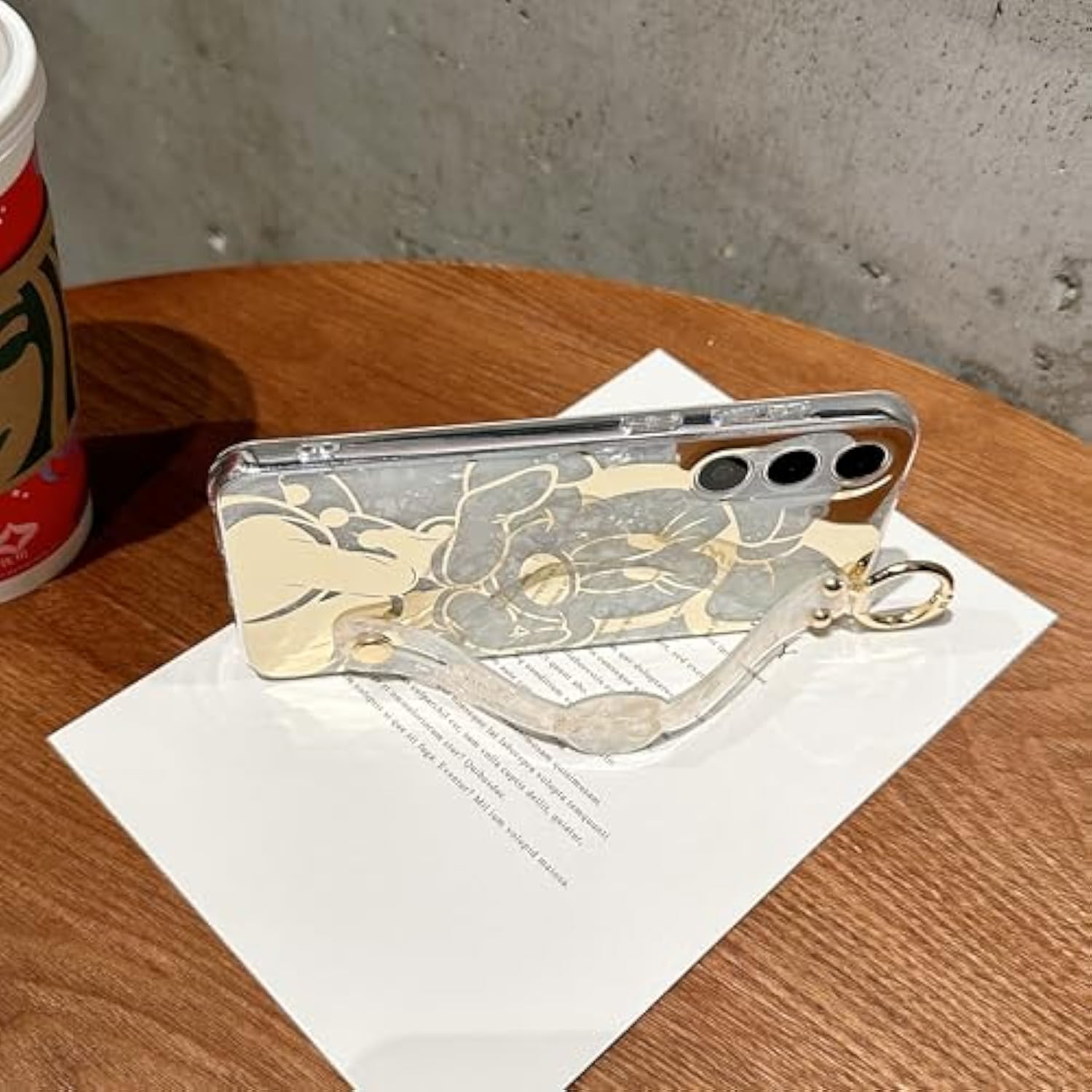 For Galaxy S25 Case Wrist Band Kickstand Cover Ultra Slim Imd Animal Pattern Shockproof Protection Holder Cover For Samsung Galaxy S25 5G(Cartoon Characters)