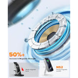 3 In 1 Charging Station Compatible With Magsafe Charger Wireless Charger Stand For Iphone 16 15 14 13 12 Series Wireless Charging Station For Airpods Wireless Charging Stand For Iwatch Series