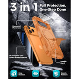 3 in 1 Protective Case for iPhone 17 Pro Max with Privacy Screen Protector