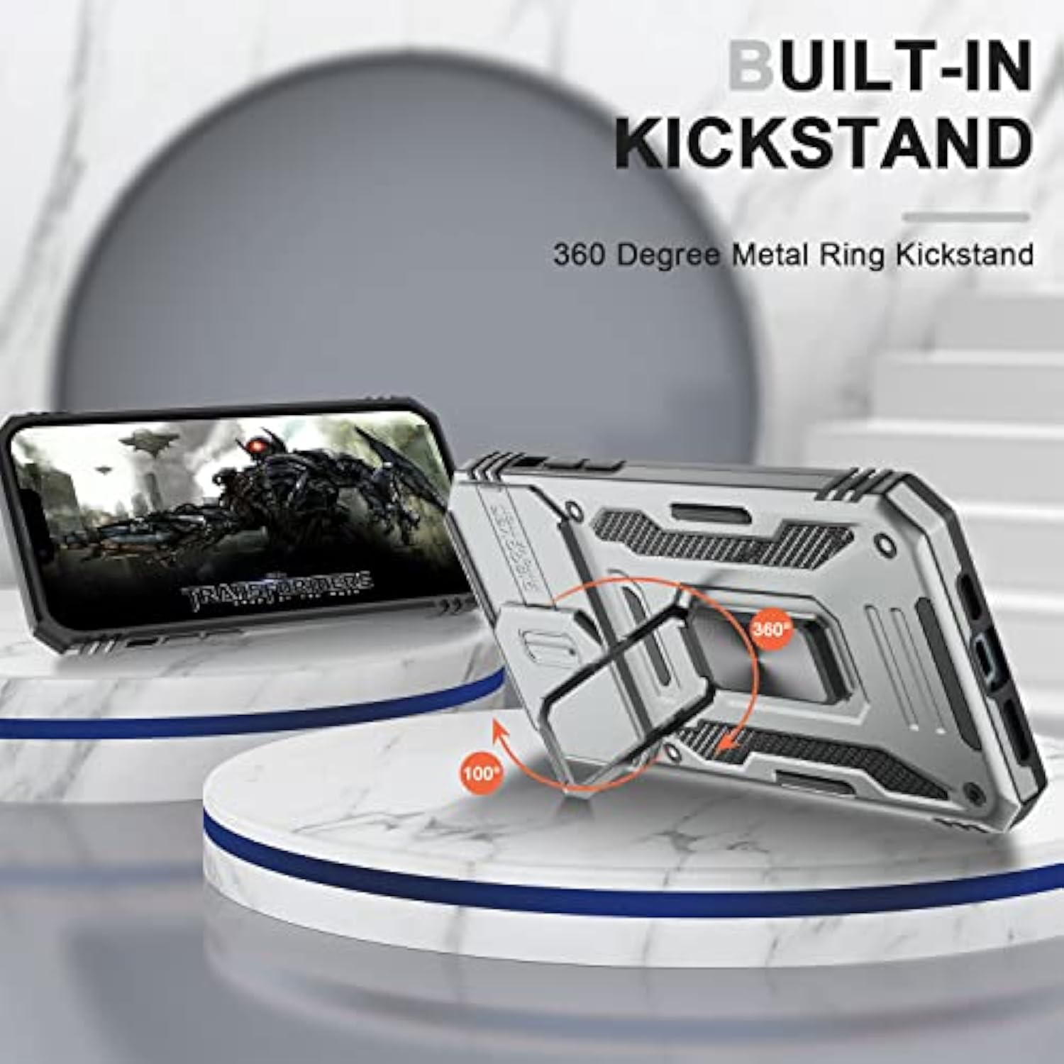 iPhone 12 Pro Max Case with Camera Cover