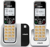 2-Handsets Cordless Phone System For Home With Call Block, Large Display & Buttons, Backlit Screen, Full-Duplex Speakerphone, Caller Id/Call Waiting, Dect 6.0, Table & Wall Mountable | Cs5319-2