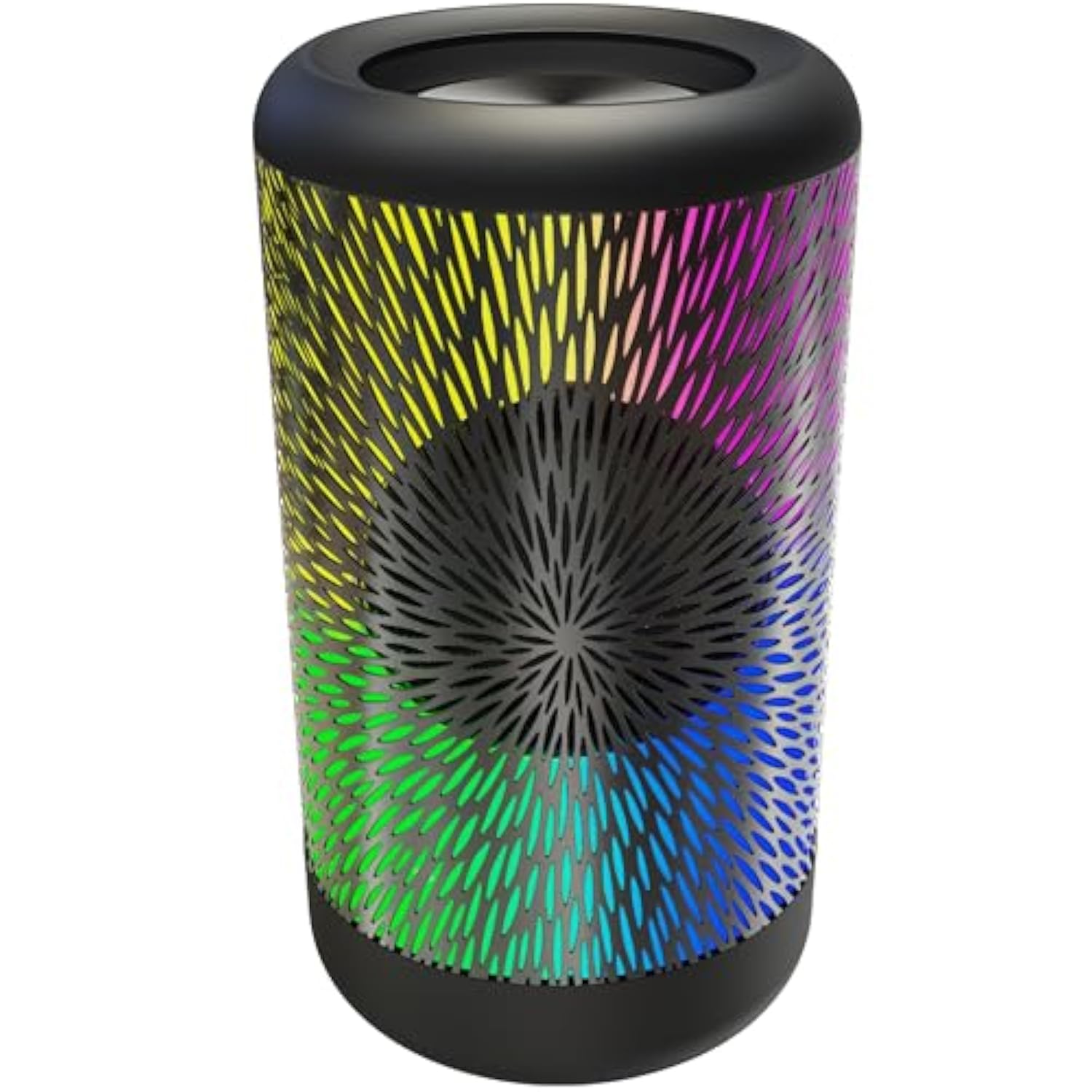 Mini Bluetooth Speaker, 24H Playtime, Wireless Outdoor Ipx6 Waterproof, 90Db Loud Sound, Stereo Pairing, Portable With Rgb Party Lights, Camping Light, Support Usb, Aux & Tf Card (T10 Pro Rgb)