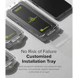 Ringke Easy Slide [Super Easy to Install] Compatible with Nothing Phone 3a / 3a Pro Screen Protector, Case Friendly 9H Hardness Tempered Glass with Simple installation Tool - 2 Pack