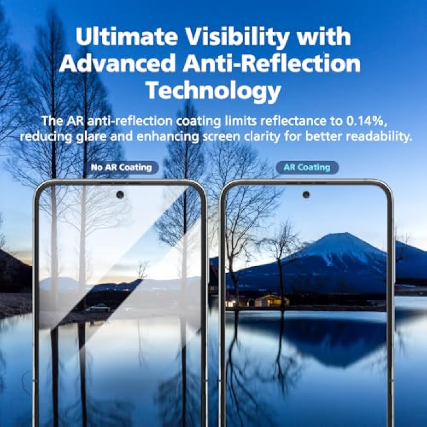 2-Pack Ar Screen Protector For Samsung Galaxy S25 Edge [Anti-Reflection & Ultra Hd Clear ][Not Glass] 0.1S Fast Fingerprint Unlock | Fingerprint-Resistant | Bubble-Free, Easy Installation With Alignment Jig