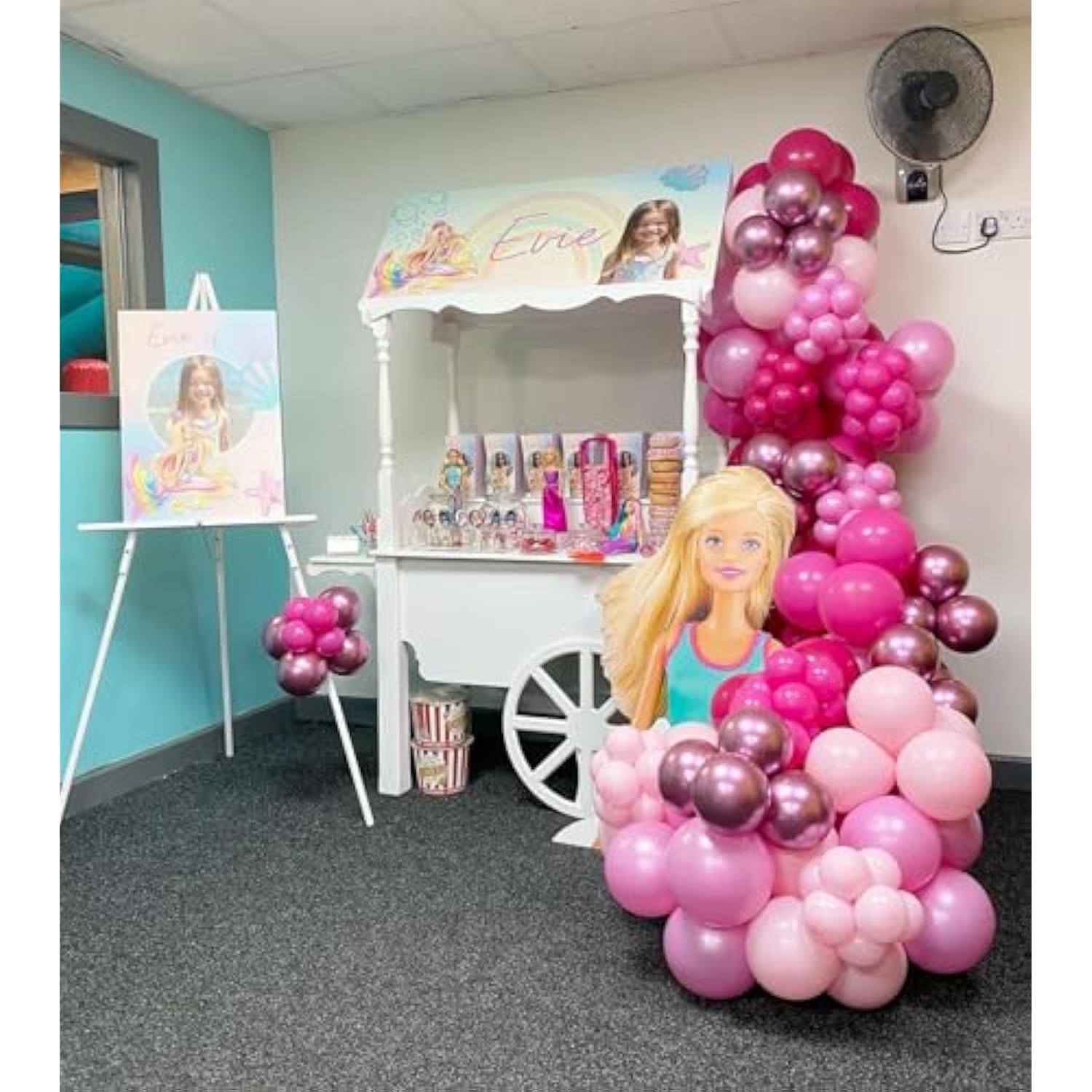 50Pcs 12 Inch Chrome Pink Balloons For Girls Princess Theme Party Supplies - Deep Light Pink Balloons For Birthday, Baby Shower Decorations