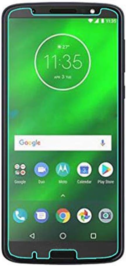 [3-PACK] Designed For Moto G6 [Tempered Glass] Screen Protector [Japan Glass With 9H Hardness] with Lifetime Replacement