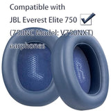 Replacement Ear Pads Compatible With Jbl Everest Elite 750 (750Nc Model: V750Nxt) Headphones, Replacement Ear Pads Made Of Protein Leather And Memory Foam (Blue)
