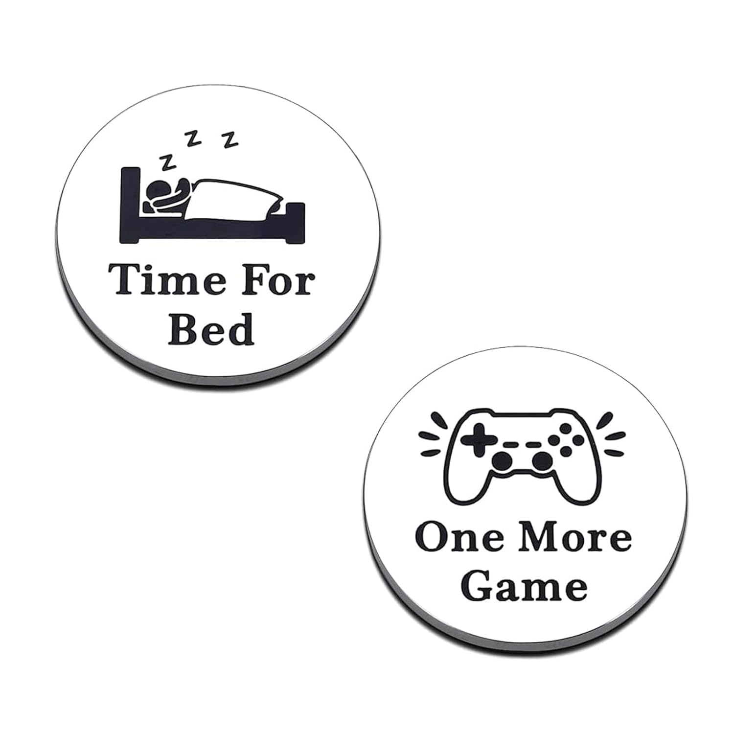 Valentines Gifts For College Boys, Decision Maker Coin, Gag Gifts For Men, Gamer Gift For Him, Gamer Stocking Stuffers For Men Boyfiend