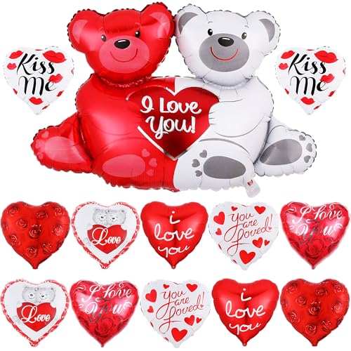 I Love You Balloons Heart Shaped Balloons and Valentines Balloons