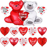 I Love You Balloons Heart Shaped Balloons and Valentines Balloons
