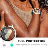 [12Pack] Bling Case Compatible With Samsung Galaxy Watch 7 40Mm 2024 Screen Protector, Hd Full Protection Flexible Tpu Watch Bumper Cover Anti Scratch Samsung Watch 7 Accessory (40Mm)