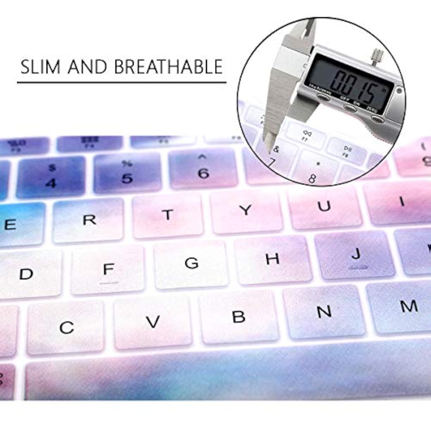 Keyboard Cover Protective Skin Protector For Macbook Pro 13 Inch 2017 & 2016 R