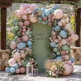 Pastel Balloon Arch Kit: Double Stuffed Baby Shower Garland