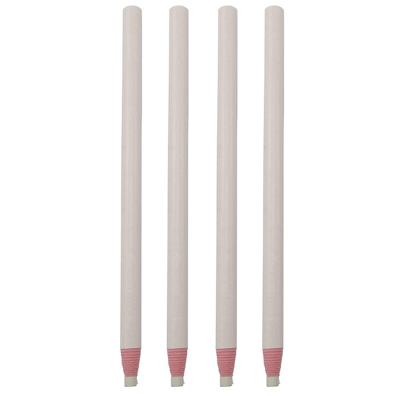 Sewing Mark Pencil 4Pcs White Invisible Erasable Fabric Pencils For Sewing Mar