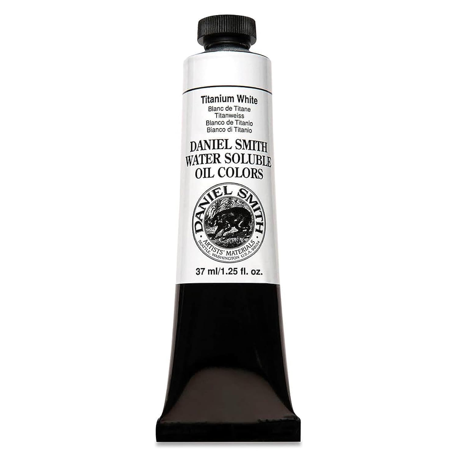 Daniel Smith Water Soluble Oil Color Paint, 37ml Tube, Titanium White, 284390002, 1.25 Fl Oz (Pack of 1)