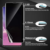 2 Pack Tpu Privacy Screen Protector For Samsung Galaxy S10 6.1 Inch[Not Glass], True 28° Anti-Spy, Fingerprint Unlock Support, High Sensitivity, Case Friendly
