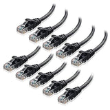 Cable Matters 10-Pack Snagless Short Cat6 Ethernet Cable (Cat6 Cable, Cat 6 Ca