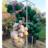Emerald Green Balloon Garland Arch Kit for Birthday, Baby Shower, Graduation Decor