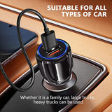 Car Charger Mirco Usb Charging Cable Fit For Alcatel Go Flip, Go Flip 3, Go Flip V,Att Cingular Flip 2/3, Myflip, Quickflip, Smartflip 4052R 4051S 5044C 5002R, 1X 1C 1S X1,Tcl A2/A3 Phone Cord