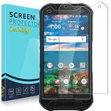 [2-Pack] Designed for Duraforce Pro 2 E6900 E6910 Tempered Glass Screen Protector, [3D Touch][Case Friendly] Bubble Free
