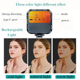 Vlogging Kit For Iphone, Vlogging Kit For Android Phone,Youtube Starter Kit With Two Tripods Light Microphone Remote And Jack Adapter