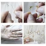 483Pcs Earring Making Kit With Beading Hoop Earring Finding Component Accessories,Earring Hooks,Jump Rings,Earring Backs For Jewelry Making Diy Craft
