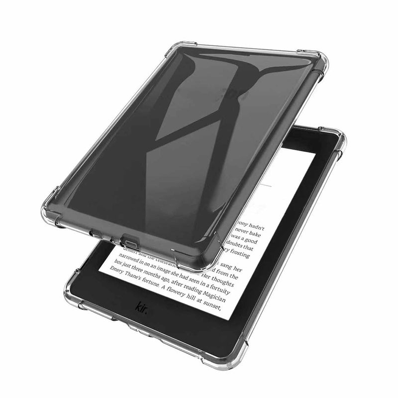 Clear Tpu Back Case For 8.0" Kindle Fire Hd 8 Tablet (8Th/7Th/6Th Generation,