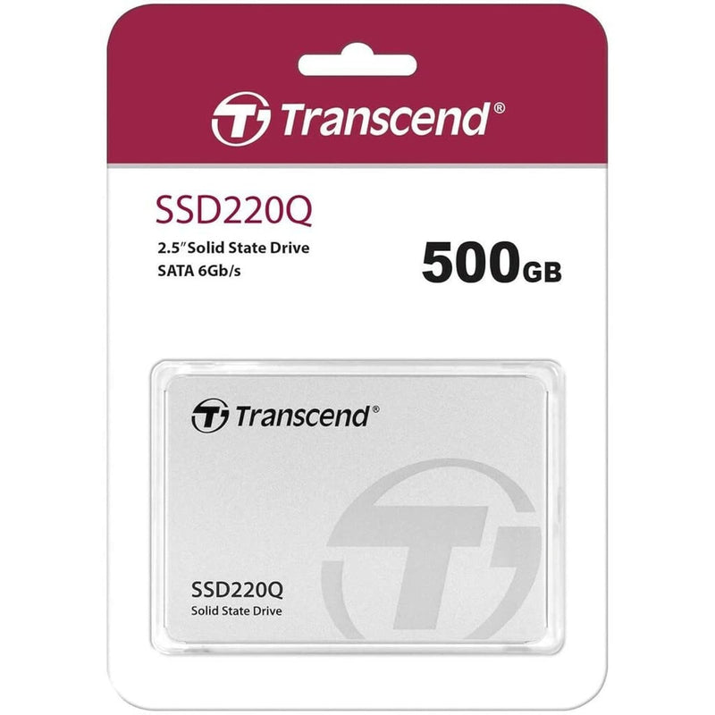 Transcend 500 GB SATA III 6Gb/s SSD220Q 2.5” SSD TS500GSSD220Q