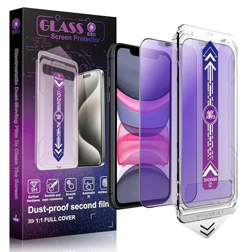 2-Pack Privacy Screen Protector for iPhone 11 Pro and iPhone Xs and iPhone X 5.8-Inch, Auto Dust Removal, No Bubbles,Anti-Spy Tempered Glass Film,