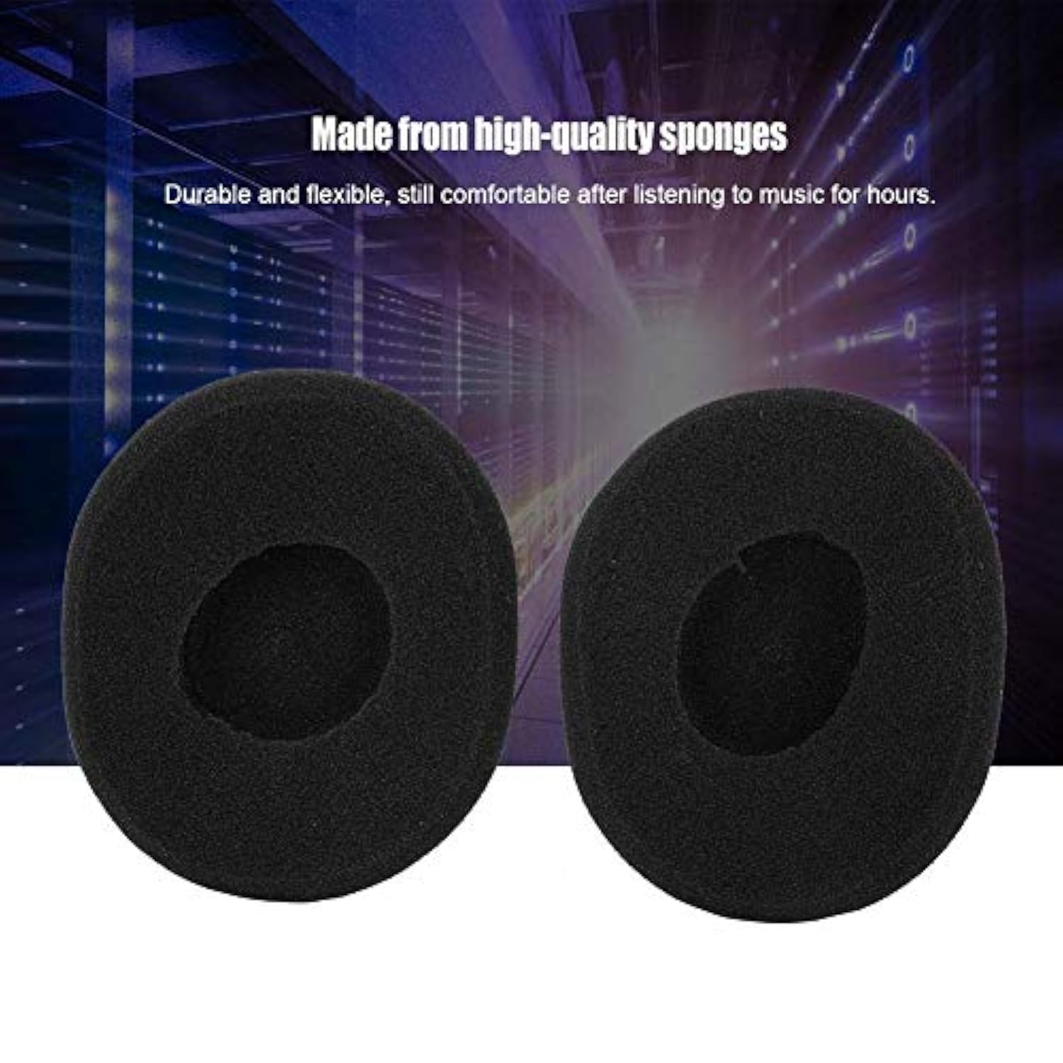 2Pcs Replacement Earmuffs Ear Pads Cushion For H800