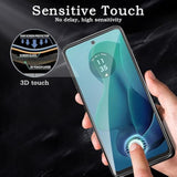 3 Pack Screen Protector For Motorola Moto G 5G 2024+2 Pack Camera Lens Protector, Tempered Glass Film, Ultra Hd 9H Hardness Case Friendly Anti Scratch Bubble Free Ultra Resistant